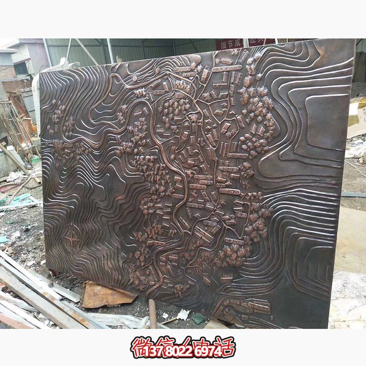 精致雅致的園林景觀浮雕、壁畫及雕塑裝置的完美結(jié)合